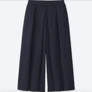 Uniqlo Jersey Cropped Wide Leg Pants S
